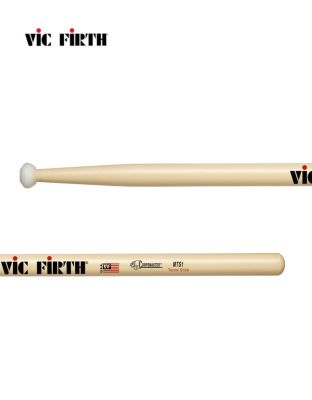 Vic Firth ไม้กลอง MTS1 ไม้กลองเทเนอร์มาร์ชชิ่ง หัวไม้ไนลอน ** Made in U.S.A. **