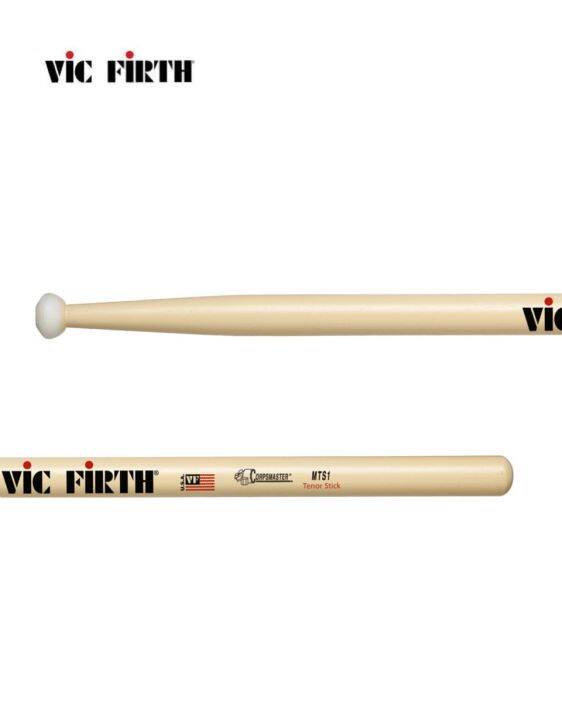 vic-firth-ไม้กลอง-mts1-ไม้กลองเทเนอร์มาร์ชชิ่ง-หัวไม้ไนลอน-made-in-u-s-a