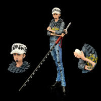 ฟิกเกอร์อนิเมะ30ซม. ชิ้นเดียว Trafalgar D. Water Law PVC Removable Figure Collection Model Children S Christmas Birthday Gift