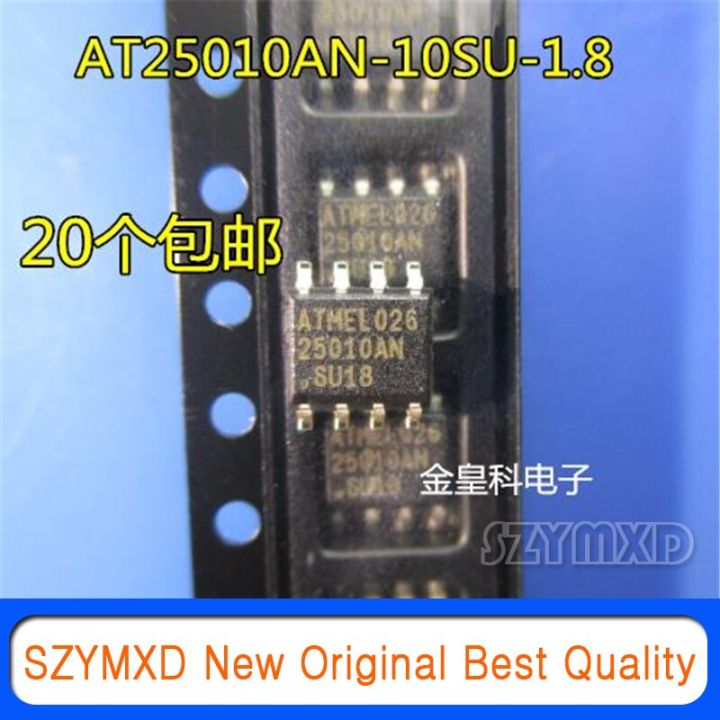 10Pcs/Lot New Original AT25010AN-10SU-1.8 AT25010AN memory IC patch SOP8 In Stock