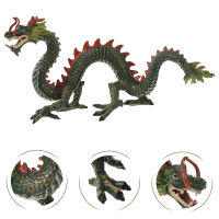 Arenlen【Hot Sale】 รูปปั้นมังกรเดสก์ท็อปรูปปั้นมังกรเครื่องประดับ Dragon Vivid Dragon จริง ๆ