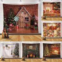 ✵ 3D Christmas Hanging Cloth Home Living Room Bedroom Festival Decoration Tapestry Aesthetic Room Decor Large Fabric Wall Hanging
