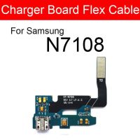 ที่ชาร์จไฟแจ็คบอร์ด Usb สำหรับ Samsung Galaxy Note 2 Note2 N7100 N7102 N719 N7105 I317 N7108 E250s/K ชิ้นส่วนบอร์ดชาร์จพอร์ต