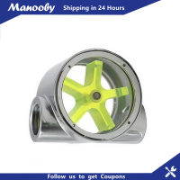 Manooby เครื่องวัดการไหลการไหลของน้ำหล่อเย็นมิเตอร์ระบุทองแดงโครเมี่ยม2วิธี G1/4เกลียวเซ็นเซอร์เครื่องบอกการกรองเครื่องมือวัด