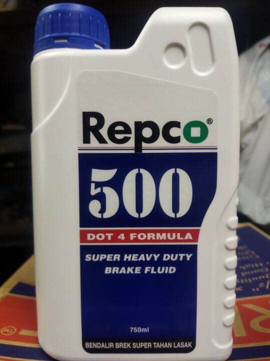 BRAKE FLUID REPCO DOT 4 750ML Lazada