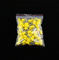 100Pcs E2508 E2510 E2512 E2518ฉนวน Ferrules สายสายไฟ2.5mm2,Crimp Terminator