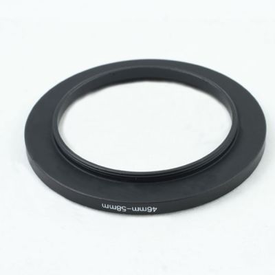 46-58mm 46mm to 58mm Step-up Metal Filter Adapter Ring Black 46-58