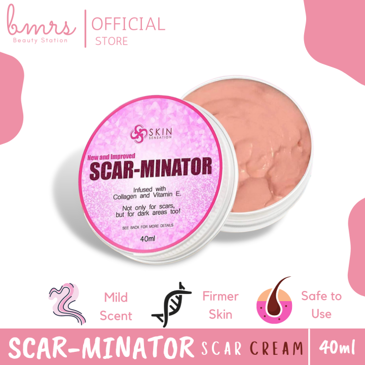BMRS Beauty Station SCARMINATOR 40ml For Stretchmarks and Scars Cream