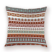 Boho Chic Colorful Throw Pillows Covers Decor Retro Stripe Home Decortive Cushion Cover Geometric Cushions Polygon Pillow Case