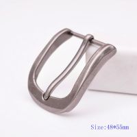 Classic Heavy Solid Antique Prong Single Pin Buckle For 33mm Leathercraft Belt 48X55MM Belts