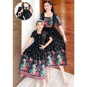 Mother daughter matching dresses plus outlet size