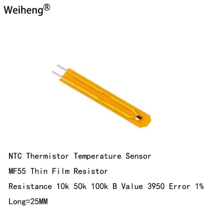 10k 50k 100k B3950 1 Mf55 Thin Film Temperature Sensor Ntc Thermistor Ultra Thin Shape Resistor 7836