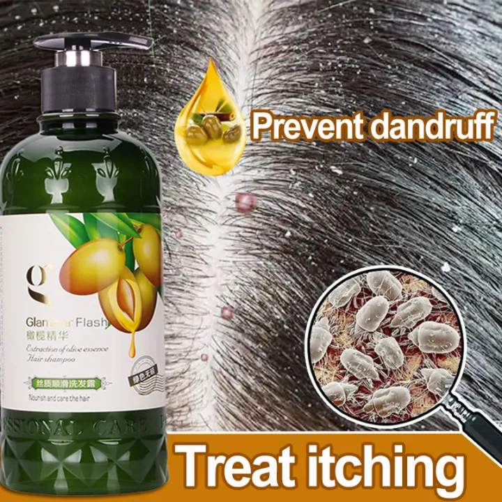 Glamour Flash Olives Anti-dandruff shampoo Deeply Clean The Scalp Reduce  Dandruff Refreshing Oil Control Soothing