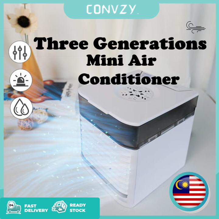 USB Mini Portable Air Conditioner Humidifier Purifier Sterilization Air