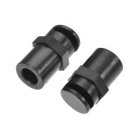 Uxcell Micro Spray Misting Nozzle 180 Degree Sprinkler PP Plastic Black for Irrigation 50pcs