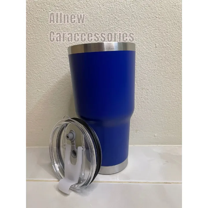 ad-แก้วเยติ-สีน้ำเงิน-ขนาด-30-oz-ขอบเลส-แก้วเก็บความเย็น