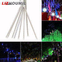 LIZHOUMIL Lampu Hias ไฟไฟ LED ฝนดาวตกกันน้ำ50ซม. 8ชิ้น (รุ่น LED แบบ SMD)