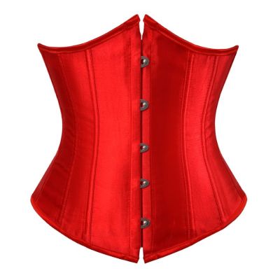 【CW】 Underbust Corset Bustier Top Sexy Women 39;s Underwear Waist Slimming Body Shaper Gothic Lace-up Corset Lingerie Burlesque Corselet