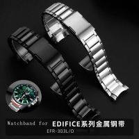 Bracelet For Casio G-SHOCK GST-B500 Steel Heart series Watches Mens Strap Silver Black 316L Stainless Steel wristband watchband