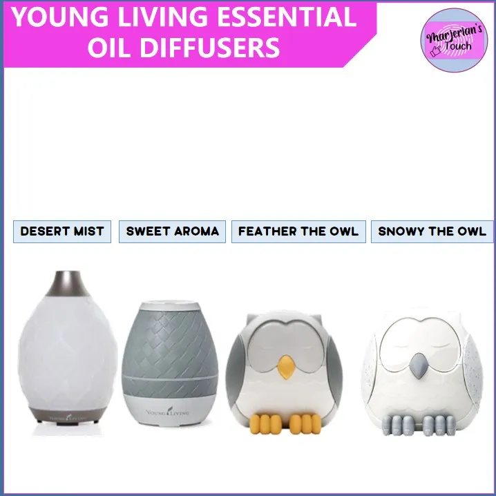 AUTHENTIC YOUNG LIVING ULTRASONIC DIFFUSERS DESERT MIST SWEET AROMA