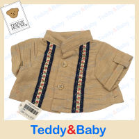 Teddy house : ชุดตุ๊กตา เสื้อเชิ้ต  ขนาด 12 นิ้ว