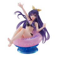 ของแท้ Taito Date A Live 10ซม. Yatogami Tohka Pool Party ของเล่นคอมพิวเตอร์โต๊ะเค้กตกแต่งของขวัญน่ารัก