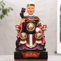 ใหม่ทาสีดำ Old Lady Deity,Black Old Lady,Black Mother,Family Protector,Uncle Hu,Taimilk Resin Buddha