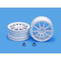 [อะไหล่รถบังคับ] TAMIYA 50732 SP.732 1/10 10-Spoke One-Piece Wheels (1 Pair) อะไหล่ทามิย่าแท้ rc