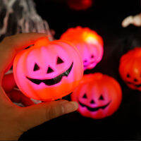 ฟักทองฮาโลวีน Jack-O-Lantern LED Night Light Festival Home Prop Decoration