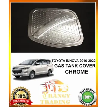Buy Toyota Innova Chrome Fuel Tank Cover Garnish online at low