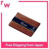 เคส Raymay Fujii Pass Bifold หนังสีน้ำตาล NP8002C 11X8X1ซม.