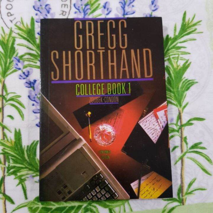 GREGG Shorthand College book1 By Zoubek | Lazada PH