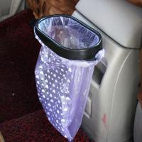 1PC Portable Car Trash Can Garbage Waterproof Vehicle Car Organizer New Bag Bag Truck cket Storage Holder Garbage V0O9