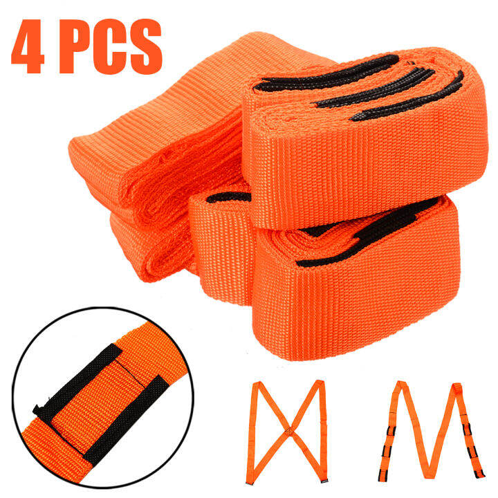 4Pcs/set Lifting Shoulder/Hand Straps Moving Lift Aid Tool Heavy