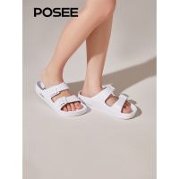 Posee รองเท้าแตะ รองเท้าชายหาด แฟชั่นฤดูร้อน สําหรับผู้ชาย และผู้หญิง PS6902W