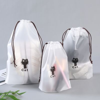 【YF】✘∋✸  Transparent Makeup Drawstring Organizer Toiletry Storage Cумка