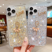 KOSLAM เคสโทรศัพท์บัลเล่ต์ที่สวยงามสำหรับเด็กผู้หญิง Realme C53 C53 C55 NFC C55 C11 C33 NFC C35 C30s C30 C21 C11เคสไอโฟนใส่ C17 Realme 10 4G 9 8 Pro 9i 8i Narzo 50A 50i นายก2023ใหม่ปลอกโทรศัพท์มือถือในสต็อก