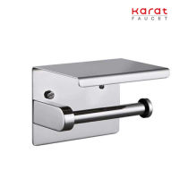 Karat Faucet ที่ใส่กระดาษชำระพร้อมที่วางของ (สแตนเลส 304) รุ่น KB-02-332-63