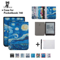 Case สำหรับ PocketBook 740 7.8นิ้ว InkPad 3 E-Book อัตโนมัติตื่นกรณีแท็บเล็ตสำหรับ Pocketbook 740 Inkpad 3 Pro Ereader Capa