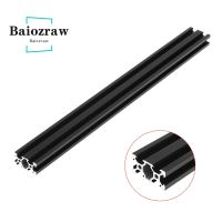 【HOT】❄⊙ V-slot 2040 Anodized Aluminum Profile Extrusion 100mm-800mm Linear Rail for Printer Parts 1pcs