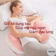 Gối Kê Bụng Bầu Đa Năng - Giúp mẹ bầu ngủ ngon, hết mỏi lưng