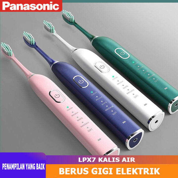 Panasonic Electric Toothbrush 5 Replacement Heads Comprehensive Teeth