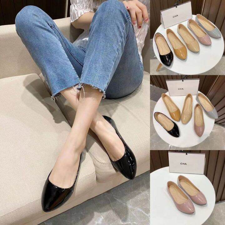 TYK 16882 High Quality Korean Style Classy Elegant Flat Doll Shoes For Women Lazada PH