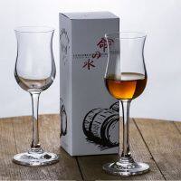 CHAMVIN Uisge Beatha Sommeliers Glass Copita Nosing Glasses Whisky Brandy Champagne Wine Taster Scent Fragrance Smell Cup