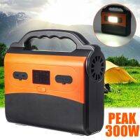 12V 50000mAh Portable Home Solar Generator Powers Supply with Inverter LED Light USB LCD Display Outdoor Car Energy Storage