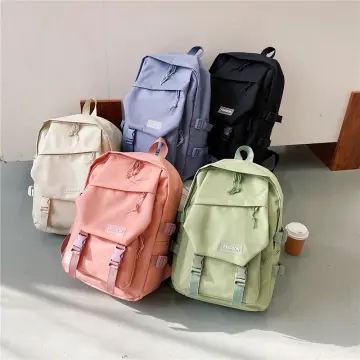 Ready Stock School Bag Korean-Style Japanese Middle School Student  Schoolbag Female High SchoolinsShoulder Bag Bag Student Backpack