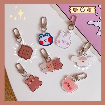 Lovely Cartoon Bag Pendant Key Chain Cute Japanese Bear Pendant Bag Accessories Girl Fashion Bag Pendant