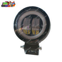 ไฟหน้า ไฟสปอตไลท ไฟตัดหมอก LED 12 V.DC กลม โดนัล 5800lm แปลงใส่รถทุกรุ่นได้ Kimhan Shop