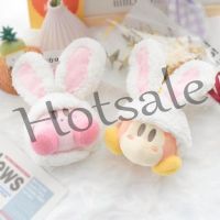 【hot sale】 ♠✿✕ B32 Kirby Pendant Tile Duodi Rabbit Ears Plush Doll Small Pendant GirlS Heart Bag Pendant Key Ring Doll