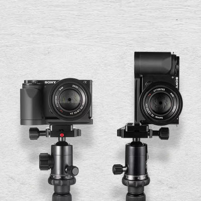 L ประเภทยึดขาตั้งกล้องที่วางจำหน่ายจานด่วนฐานจับจับสำหรับ ZV-E10 ZVE10กล้องดิจิตอล Arca-Swiss RSS ขาตั้งกล้องประดับ